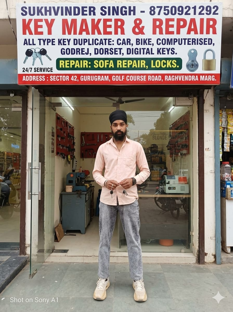 Sukhvinder Singh Key Maker & Repair storefront